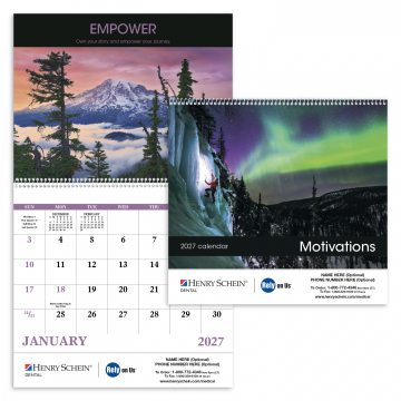 Appointment Wall Calendars with Coil Binding