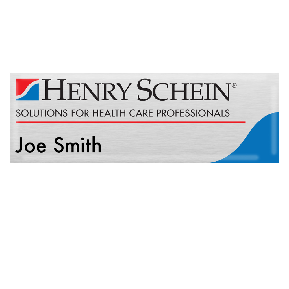 Henry Schein Promo Shop Name Badge (Custom)