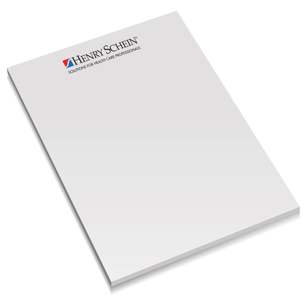 Henry Schein Promo Shop Note Pads 5.5"w x 8.5"h