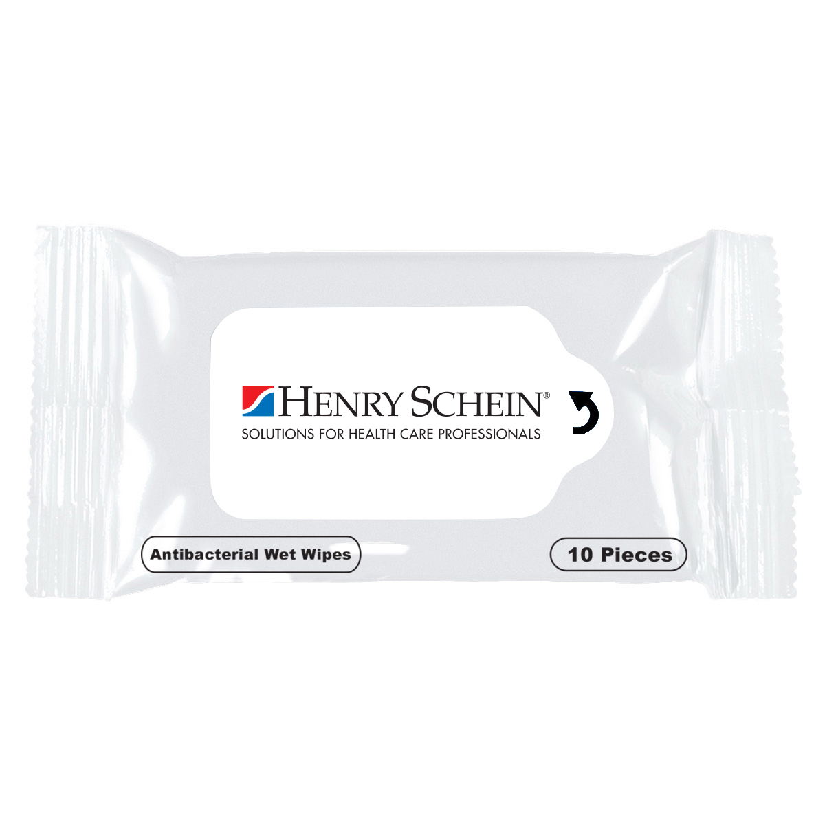 Henry Schein Promo Shop Antibacterial Wet Wipes Packet
